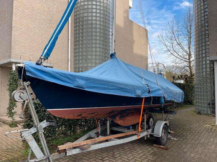 2x randmeer Advance met trailer 4 pk Yamaha en een Classic, Watersport en Boten, Open zeilboten, Gebruikt, Randmeer, 6 meter of meer