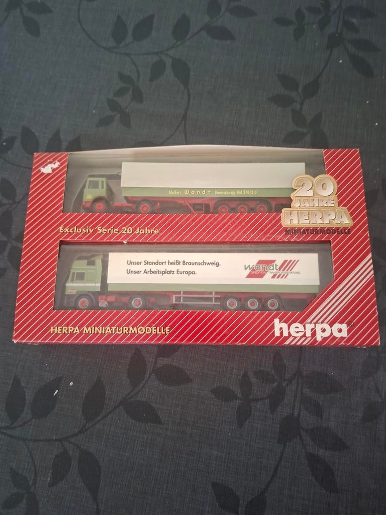Herpa 20 jaar herpa wandt, Ophalen of Verzenden, Zo goed als nieuw, Bus of Vrachtwagen, Herpa