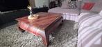 Opium Teaktafel - Klassieke Salontafel, Ophalen, Gebruikt, 50 tot 100 cm, 50 tot 100 cm