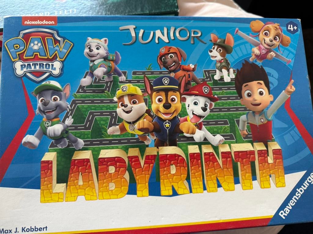 Labyrinth Junior Paw Patrol, Een of twee spelers, Ophalen of Verzenden, Zo goed als nieuw