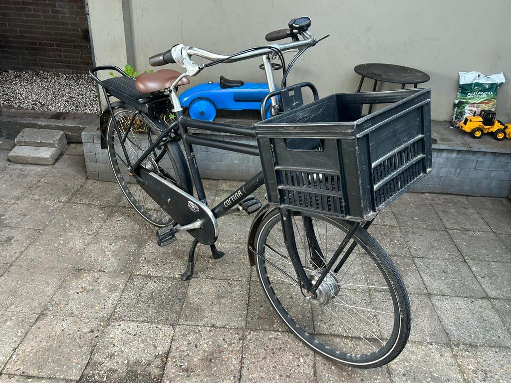 Cortina Transport Elektrische fiets, Ophalen, Gebruikt, Cortina, 50 km per accu of meer