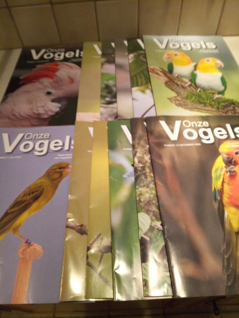Onze Vogels Jaargang 2025 NBvV - ZGAN !!!, Boeken, Ophalen of Verzenden, Zo goed als nieuw