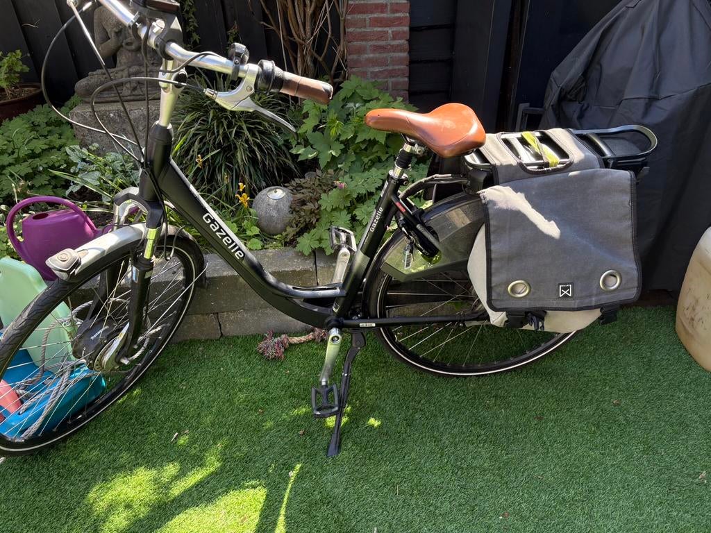 Elektrische fiets gazelle, 47 tot 50 cm, Ophalen of Verzenden, Zo goed als nieuw, Trommelrem