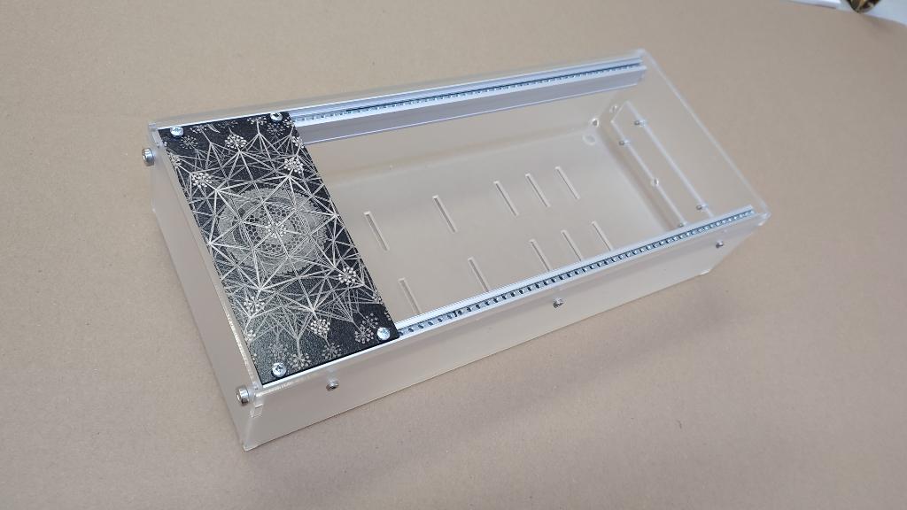 60 hp eurorack case frosted, Ophalen of Verzenden, Nieuw, Overige aantallen, Overige merken