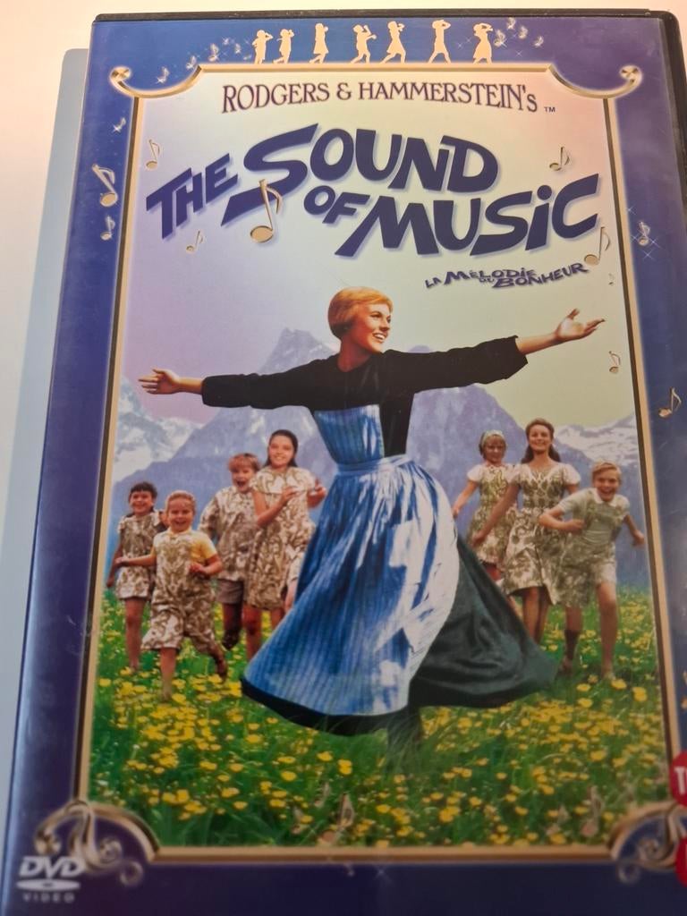 Sound of music, Cd's en Dvd's, Dvd's | Klassiekers, Ophalen of Verzenden, Zo goed als nieuw, Komedie, Alle leeftijden
