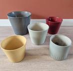 Dille en Kamille bloempotten, Tuin en Terras, Ophalen, Rond, Binnen, Zo goed als nieuw