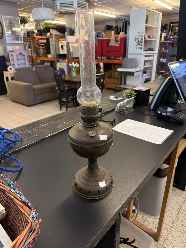 Vintage Olielamp - Sfeervolle Verlichting voor Thuis, Ophalen