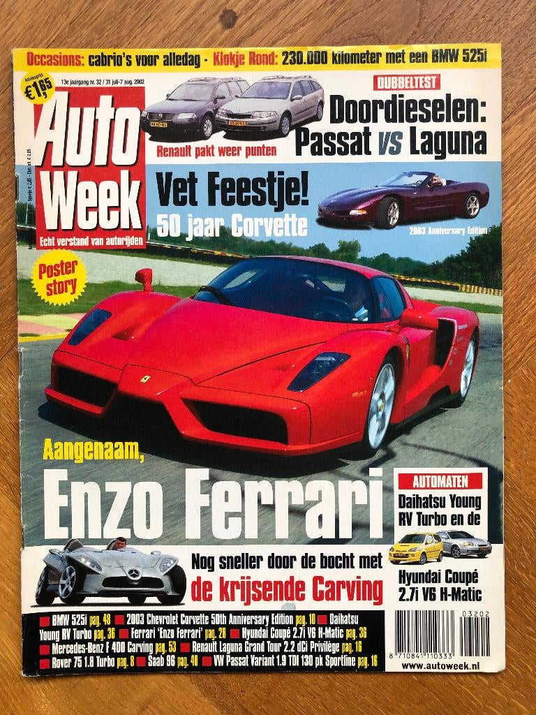 Autoweek nr. 32 2002, Verzenden, Nieuw, Autoweek, Algemeen
