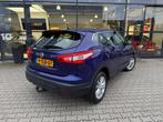 Nissan Qashqai 1.2 Acenta *Trekhaak & Navigatie*, Voorwielaandrijving, Stof, Gebruikt, Euro 6