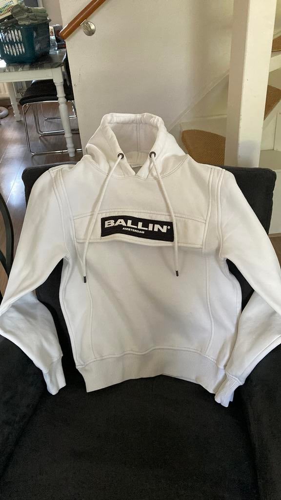 Hoodie Ballin, Ophalen of Verzenden, Gedragen, Maat 46 (S) of kleiner, Wit