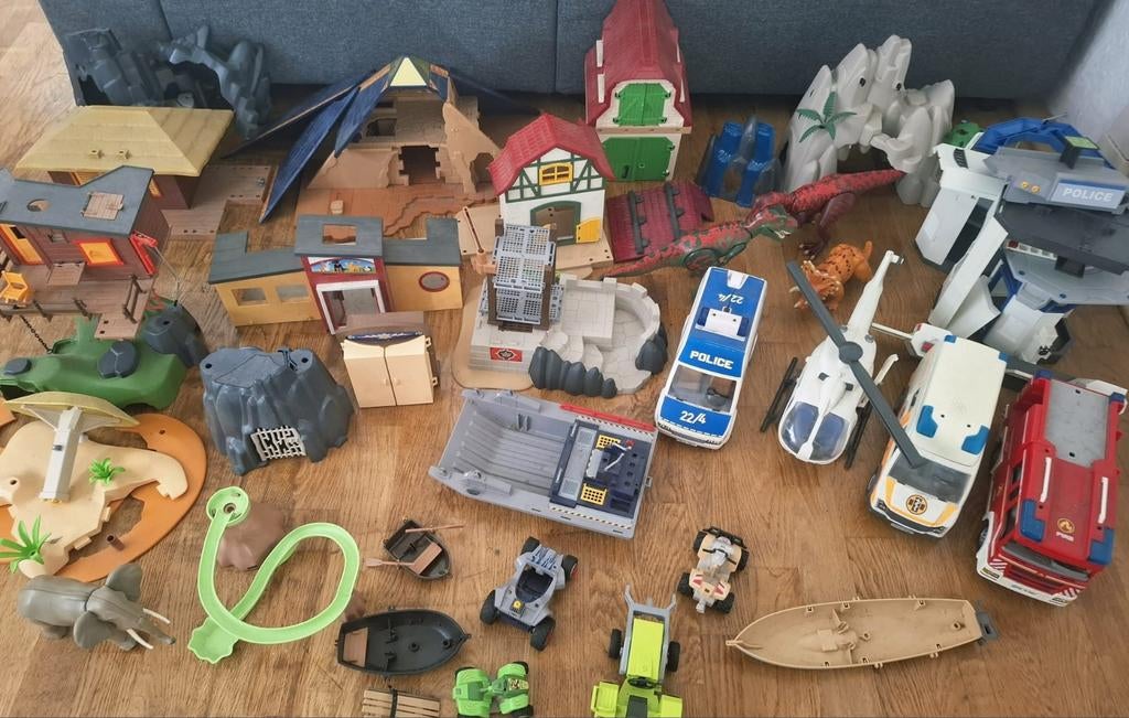 Heel veel Playmobil, Ophalen of Verzenden, Gebruikt, Complete set