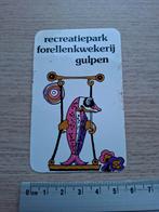 Sticker forellenkwekerij Gulpen, Ophalen of Verzenden, Zo goed als nieuw, Bedrijf of Vereniging