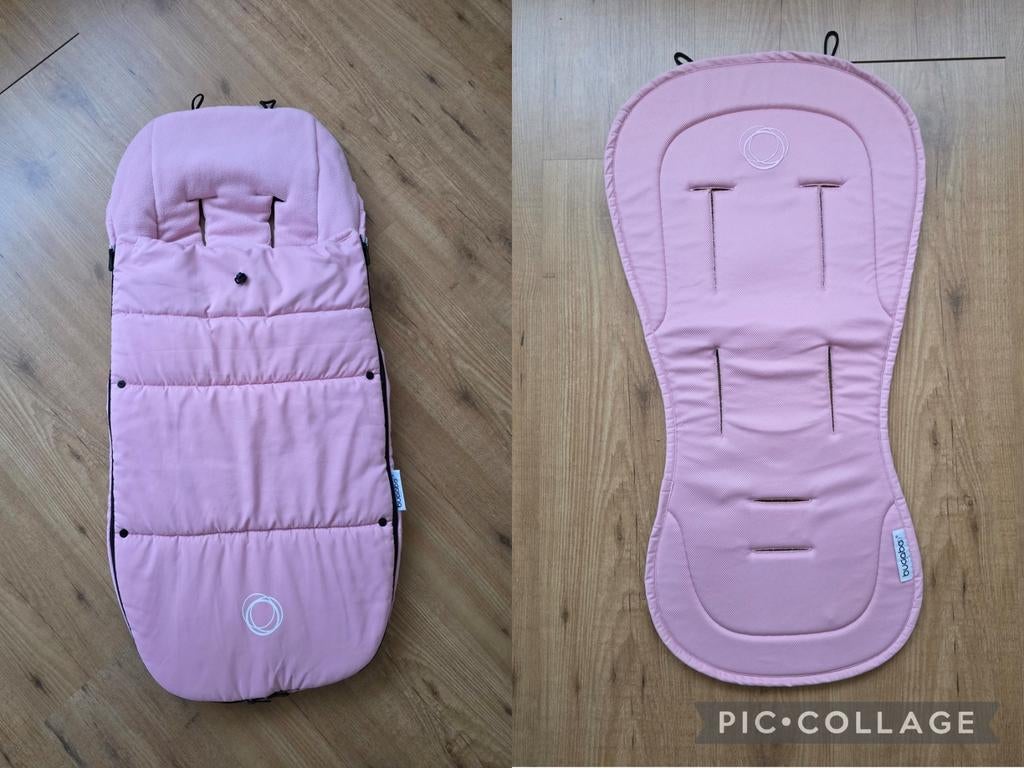 Bugaboo lichtroze seatliner en voetenzak (cameleon 3), Ophalen of Verzenden, Gebruikt, Bugaboo