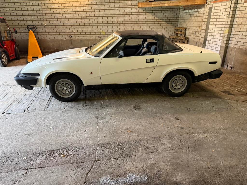 Te koop Oldtimer Triumph Tr-7 cabrio! 2.0 Convertible 1980, Auto's, Triumph, Voorwielaandrijving, 1998 cc, Stof, 4 cilinders