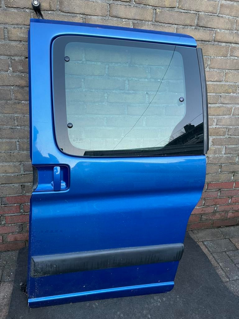 Deuren schuifdeuren Peugeot partner Citroën berlingo blauw, Ophalen, Citroën, Deur