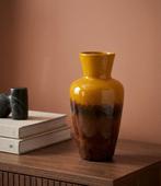Vintage Scheurich vaas (HKliving stijl), Overige kleuren, Aardewerk of Porselein, Ophalen of Verzenden, Zo goed als nieuw