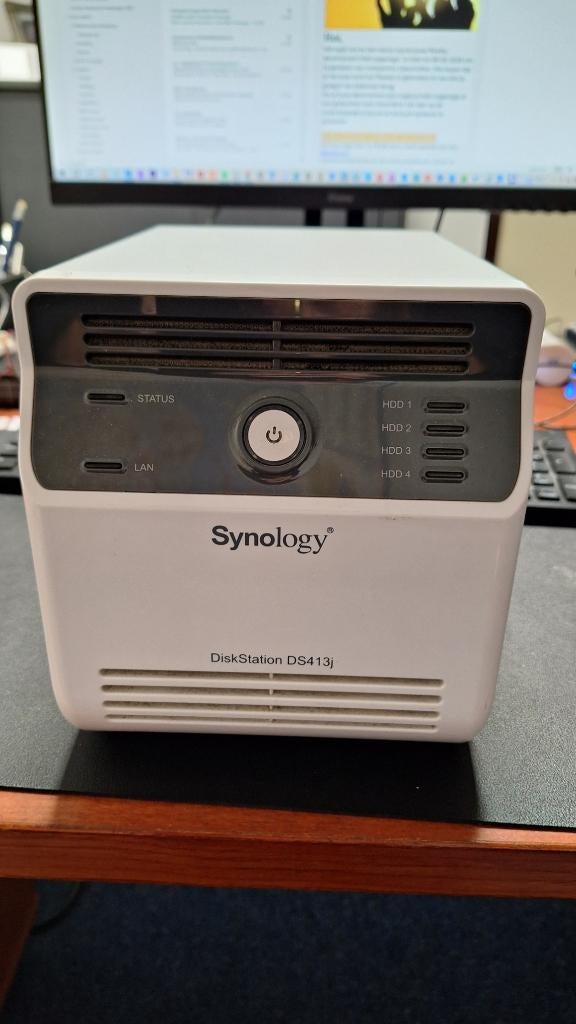 Synology NAS DS413J, Computers en Software, NAS, Gebruikt, Ophalen