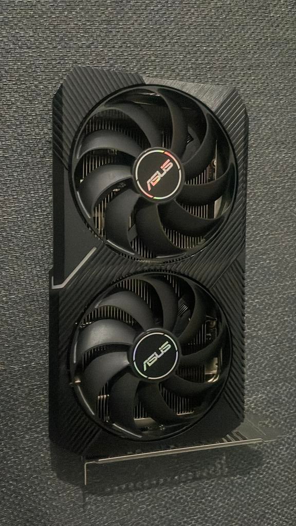 Een GEFORCE RTX ASUS 3050 6pin 8gb (nog niet gebruikt!), Computers en Software, Videokaarten, Ophalen, Zo goed als nieuw, GDDR6