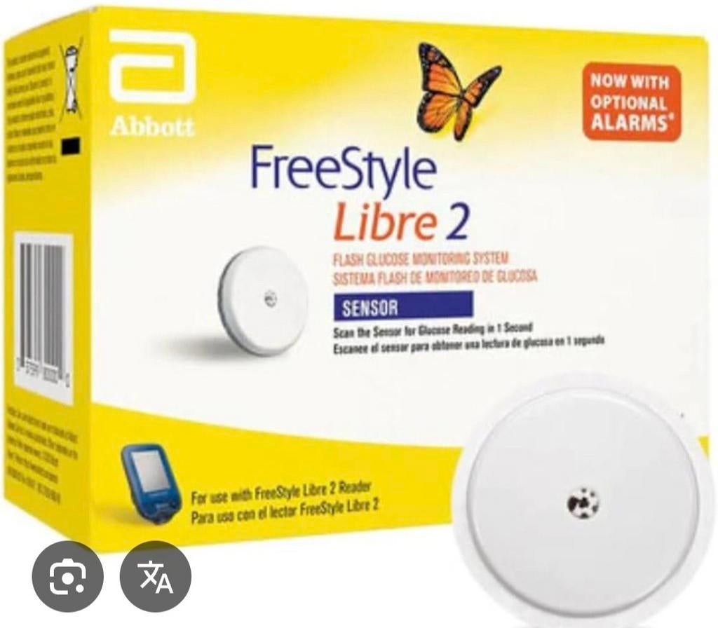 Freestyle libre 2 sensor, Ophalen
