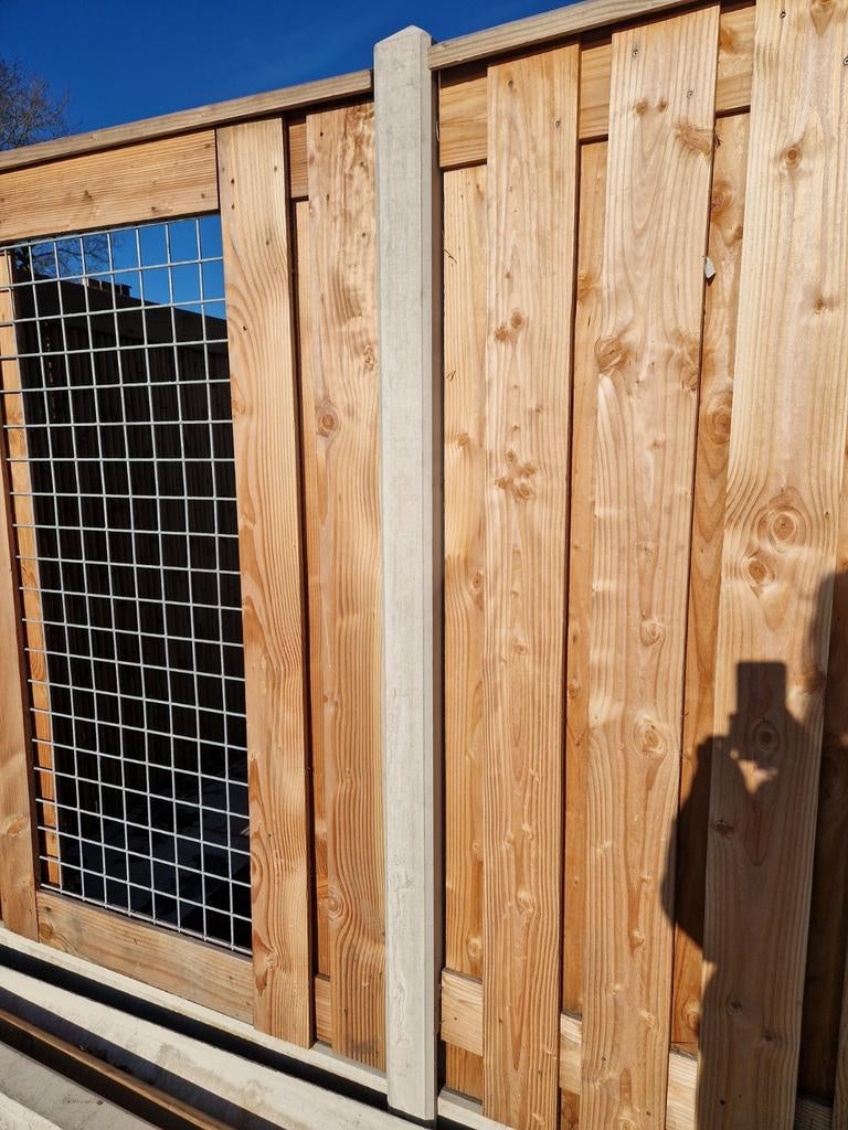 Paal schutting, Ophalen of Verzenden, Nieuw, Hout, Minder dan 3 meter