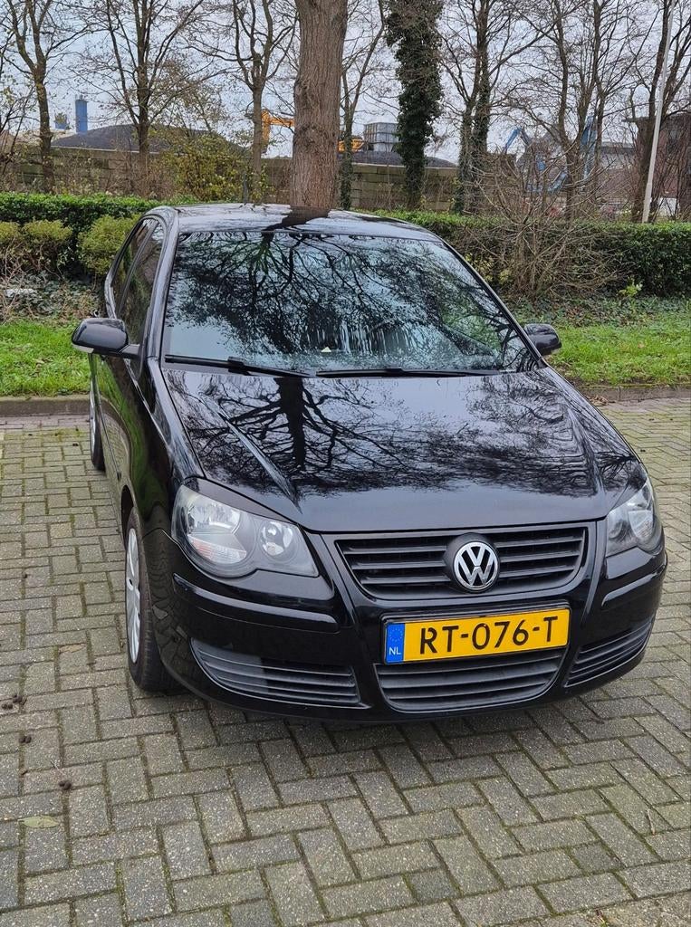 Volkswagen Polo 1.2 2008 Black editon LEES TEKST, Voorwielaandrijving, Stof, Zwart, 1198 cc
