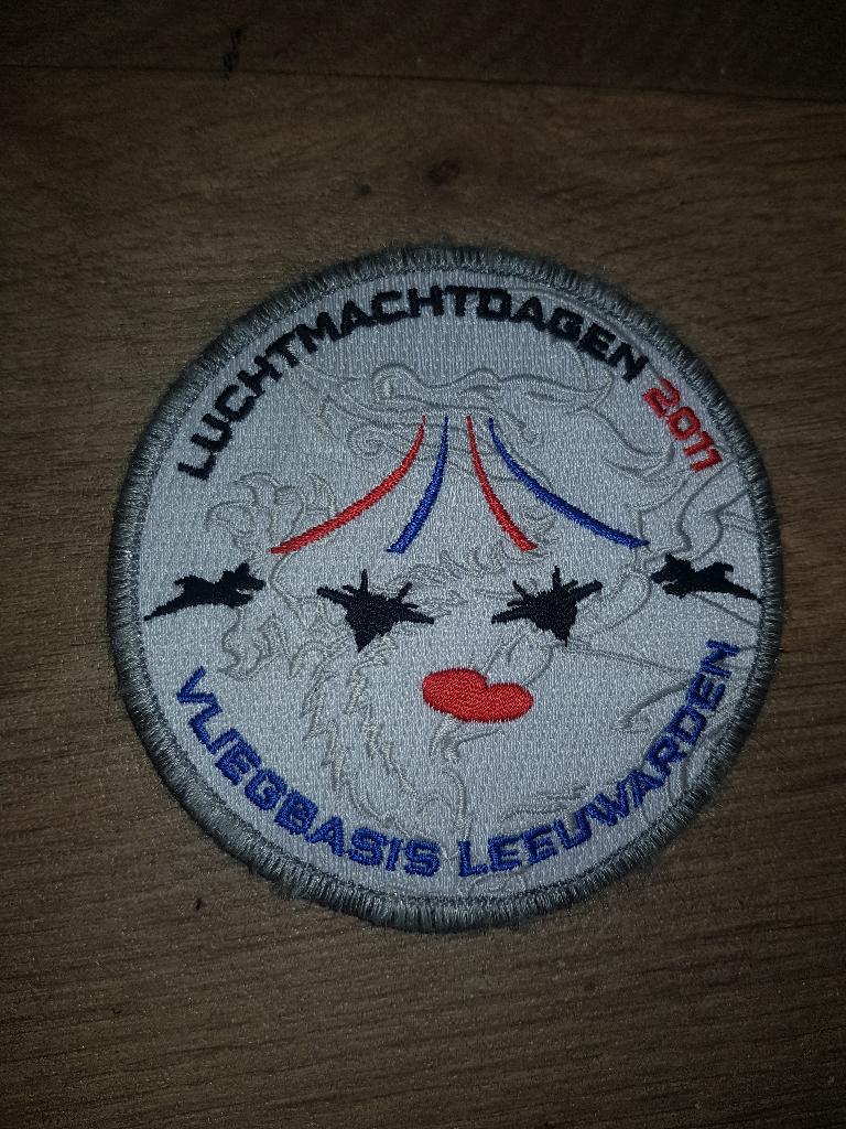 Luchtmachtdagen Luchtmacht Embleem Patch F16 F35 Sticker Set, Ophalen of Verzenden, Landmacht, Nederland, Embleem of Badge