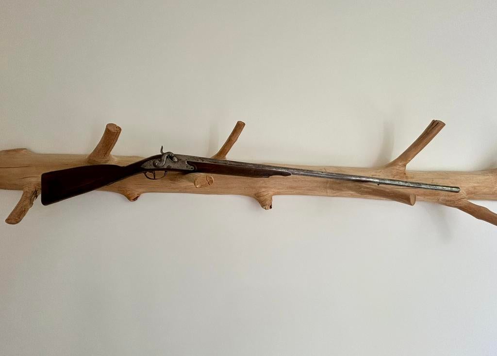 Antiek enkelloops percussie jachtgeweer, voor 1870, Ophalen of Verzenden