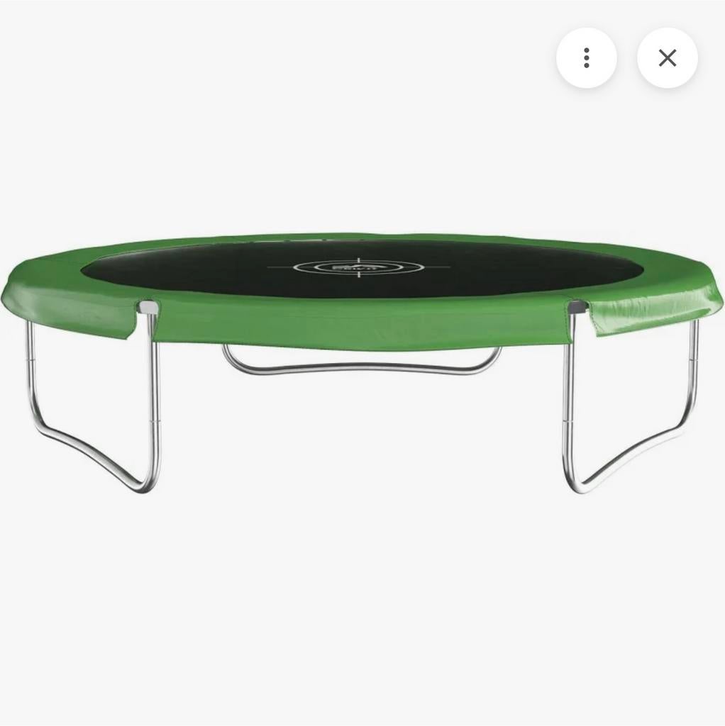 Trampoline 244cm zonder valnet, Ophalen, Gebruikt