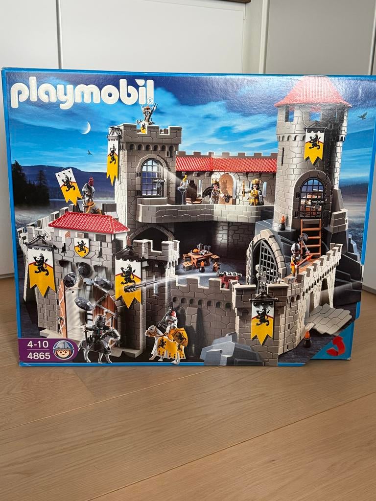 Playmobil Ridderkasteel 4865 - Nieuw in doos!, Ophalen of Verzenden, Nieuw, Complete set