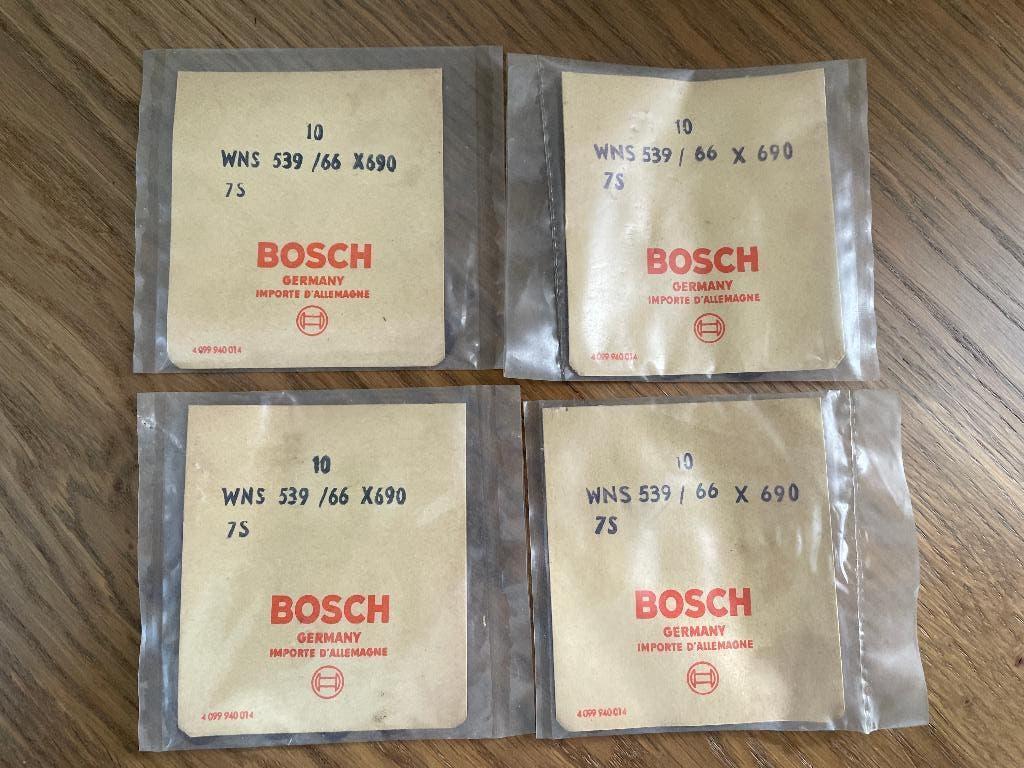 Bosch fiber/ bakeliet ringen 12mm doorsnee oldtimers, Ophalen of Verzenden, Nieuw, Verpakking