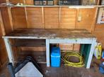 Werkbank werkplaats hout, Ophalen, Gebruikt