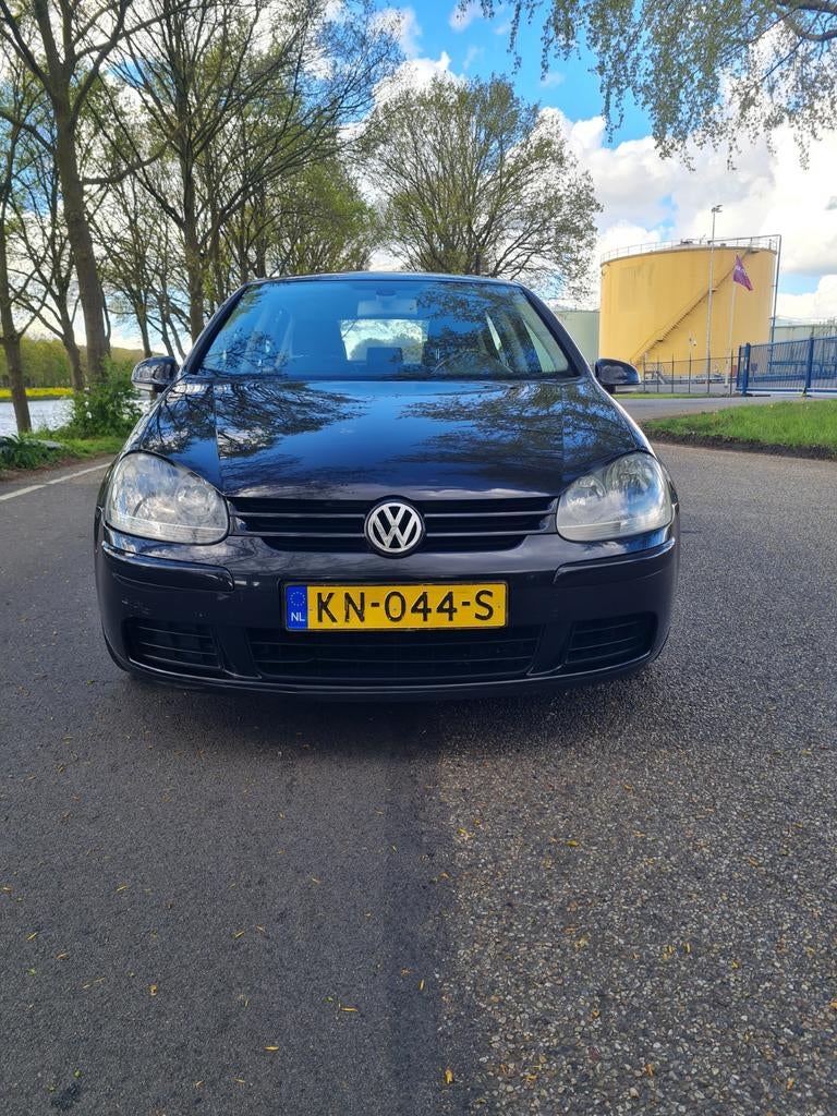 Volkswagen Golf 5 2.0 TDI Nieuw Apk, Zwart, 140 €/maand, Geïmporteerd, 1968 cc