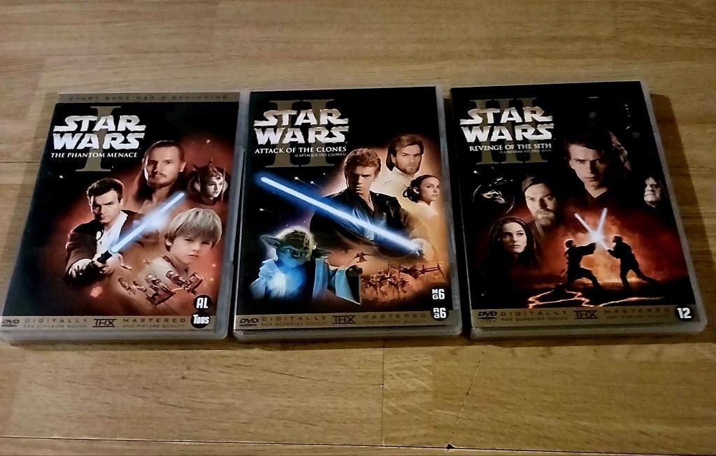Star Wars Episode I, II, III DVD Boxset - Prequel Trilogie, Ophalen, Gebruikt, Boxset, Science Fiction