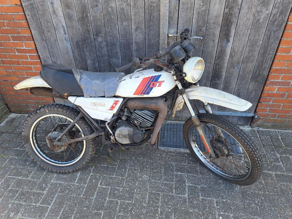 Yamaha dt mx 125 cc Blok crossbrommer oldtimer Cross Brommer, Ophalen of Verzenden, Gebruikt, Yamaha