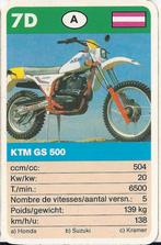 X13 motorkaartje 7d ktm gs 500, Ophalen of Verzenden, Zo goed als nieuw, Motoren