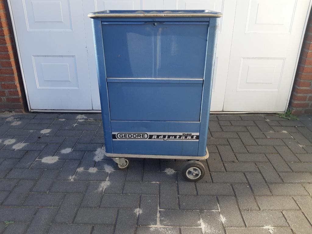 Gedore Gereedschapskar - Robuuste Werkplaatswagen, Ophalen of Verzenden, Gebruikt