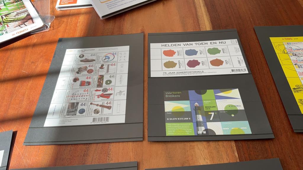 2010 Jaarcollectie Nederlandse postzegels, Verzenden
