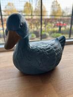 Blauwe porceleinen eend 23 cm, Ophalen