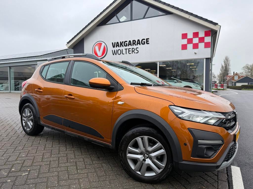 Dacia Sandero Stepway 1.0 TCe 90 Comfort RIJKLAARPRIJS!, Auto's, Dacia, Voorwielaandrijving, 12 maanden, Overige kleuren, Origineel Nederlands