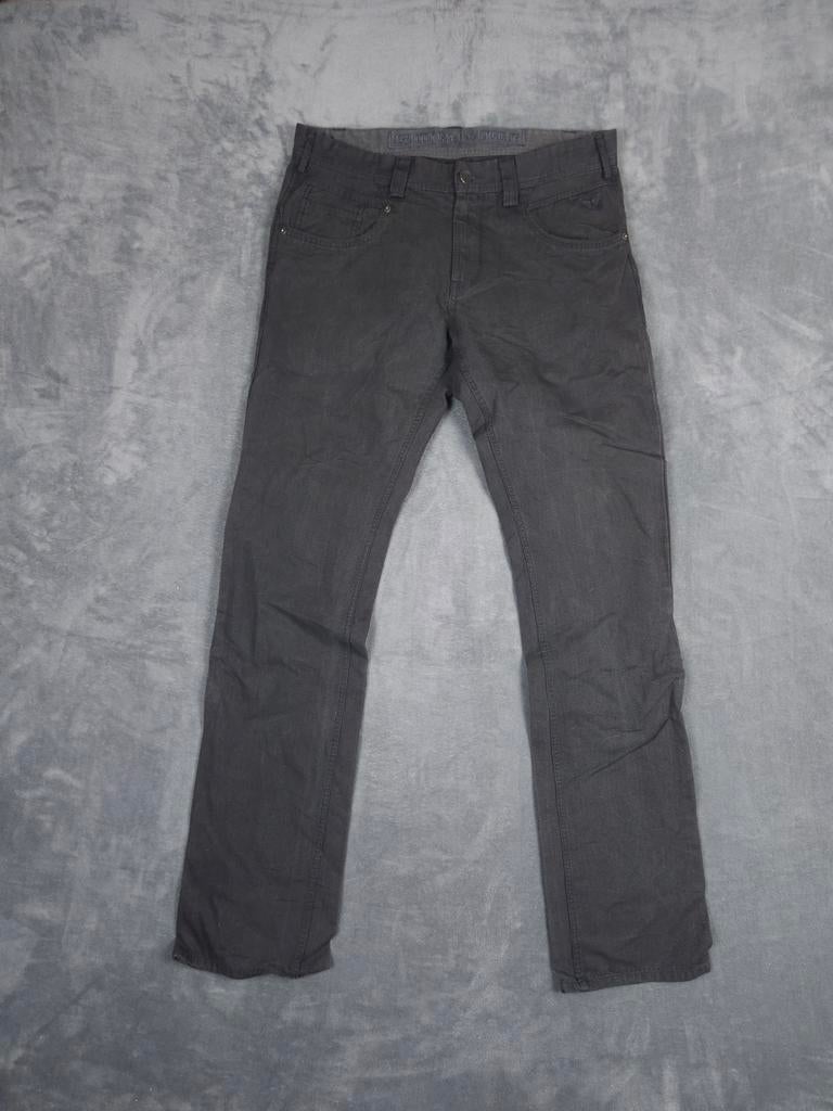 Pme Legend Broek W36 L38 Donker Grijs Straight Fit Jeans-, W36 - W38 (confectie 52/54), ., Ophalen of Verzenden, Zo goed als nieuw