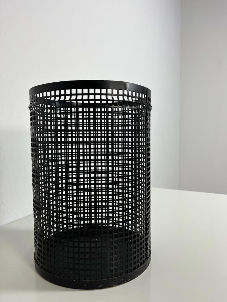 vintage design geperforeerde prullenbak Artimeta, jaren 60, Huis en Inrichting, Kunststof, Gebruikt, 40 liter of meer, Ophalen of Verzenden