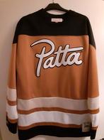 Trui camel-zwart-wit Patta maat L, Maat 52/54 (L), Bruin, Nieuw, Ophalen of Verzenden