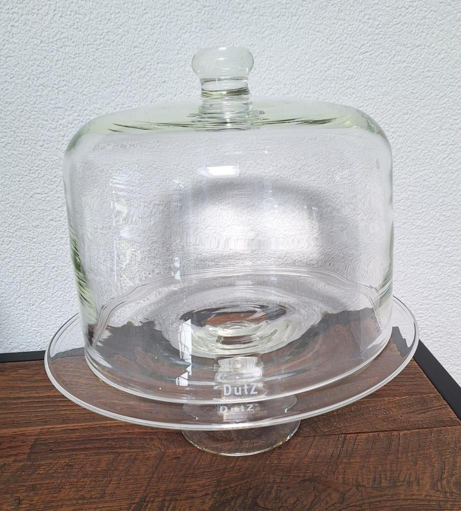 Mooie glazen stolp van Dutz, Ophalen, Zo goed als nieuw