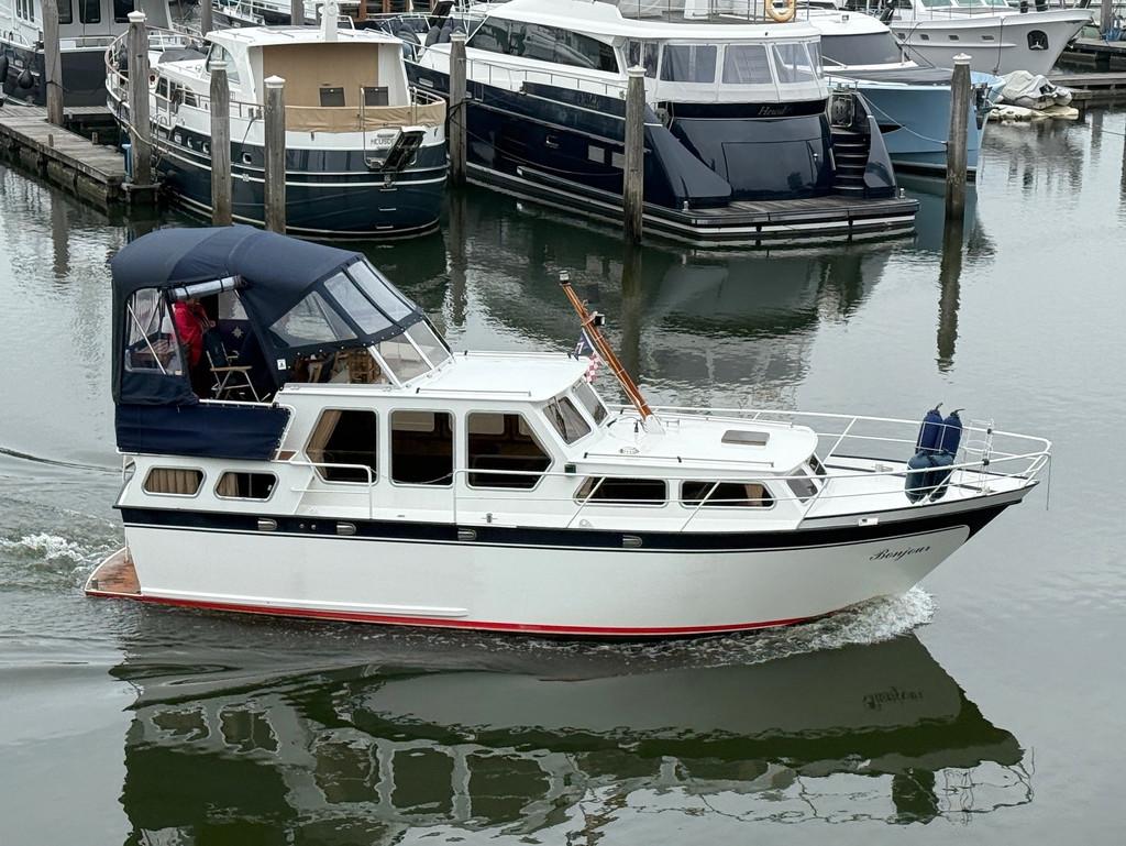Proficiat Kruiser 9.75 AK Cabrio (bj 1990), Gebruikt, Overige brandstoffen, 9 tot 12 meter, 50 pk of meer