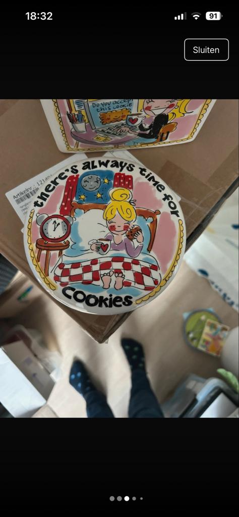 Nieuwe Blond Amsterdam Cookies Voorraadpot, Ophalen of Verzenden, Nieuw