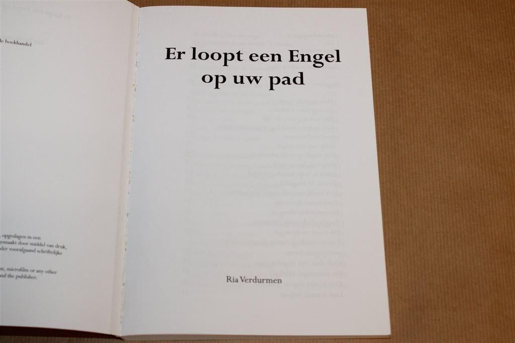 Er Loopt een Engel op Uw Pad — Engelen & Gidsen, Verdurmen, Ophalen of Verzenden, Gelezen, Overige onderwerpen, Achtergrond en Informatie