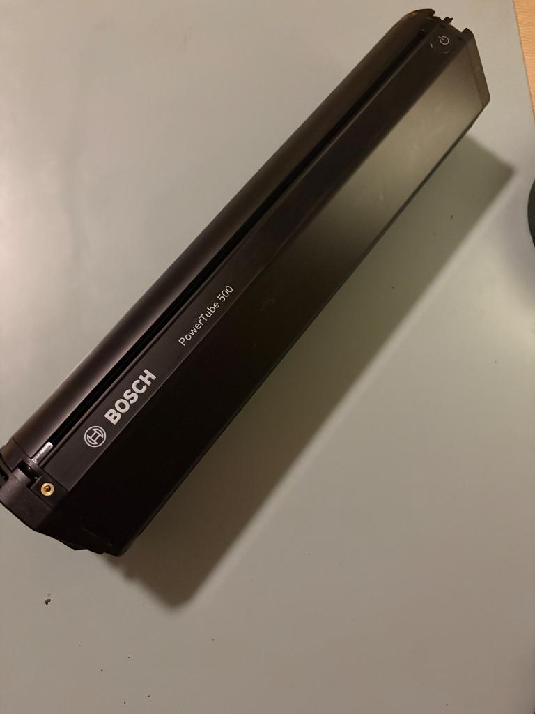 Bosch powertube 500 smart verticaal, Ophalen of Verzenden, Zo goed als nieuw