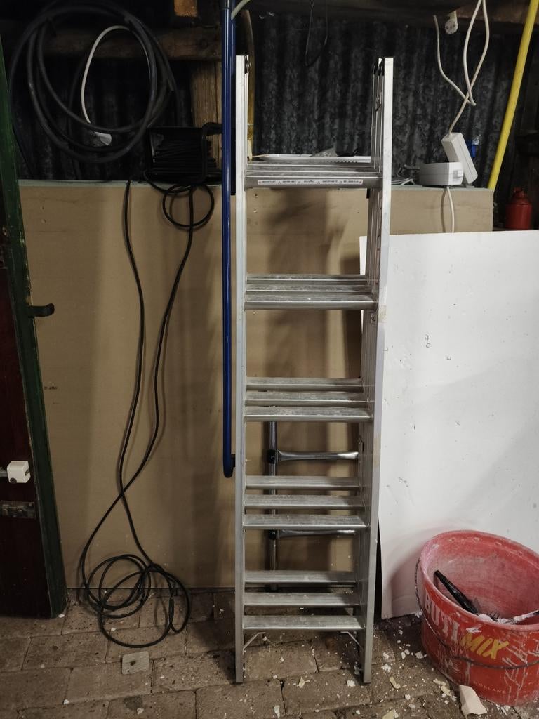 Vlizotrap - Zolderluik trap, Ophalen