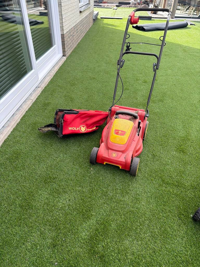 Wolf-Garten grasmaaier - Elektrische grasmaaier, Ophalen, Cirkelmaaier, Gebruikt, Elektrische grasmaaier