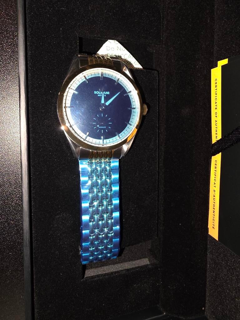 Solmani horloge, Sieraden, Tassen en Uiterlijk, Horloges | Heren, Ophalen of Verzenden, Overige merken